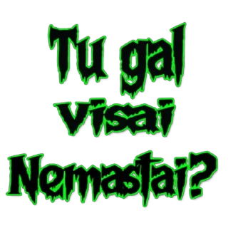Video sticker 🫥 Nemasto mastunas