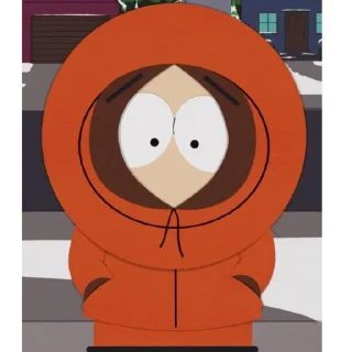 Telegram sticker 🏵️ South Park::Kenny McCormick;;
