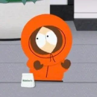 Telegram sticker 🏵️ South Park::Kenny McCormick;;