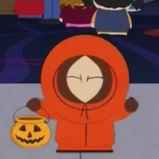 Telegram sticker 🏵️ South Park::Kenny McCormick;;