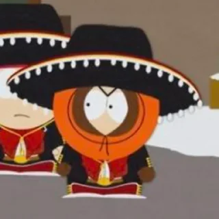 Sticker 🏵️ South Park::Kenny McCormick;;