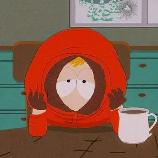 Video sticker 🏵️ South Park::Kenny McCormick;;
