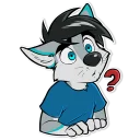 Telegram sticker ❓ Stenveel by Ango76