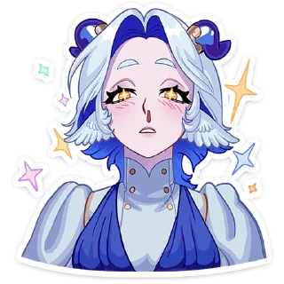 Telegram sticker #️⃣ Гелия |@vkspoilertg