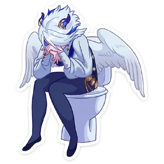 Telegram sticker #️⃣ Гелия |@vkspoilertg