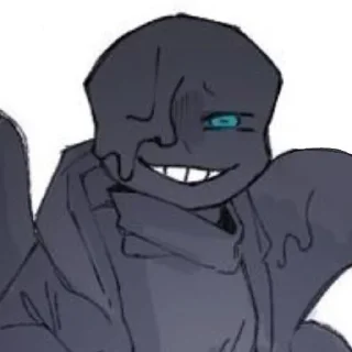 Sticker 🐙 Nightmare sans