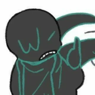 Telegram sticker 🐙 Nightmare sans