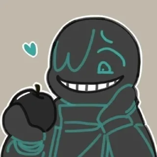 Telegram sticker 🐙 Nightmare sans