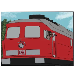 Телеграм стикер 🚂 Aengus_celtic_wolf