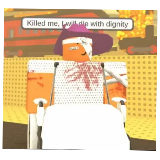 Telegram sticker 🩸 Здохнешь от смерти 100%