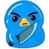 Sticker 😠 👉🏻 @truecatharsis: Knife Prty