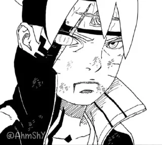Telegram sticker 🔷 - ᗷY @ahMshY 𓉮 . Boruto ( Manga )