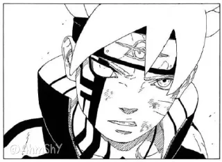 Video sticker 🔷 - ᗷY @ahMshY 𓉮 . Boruto ( Manga )