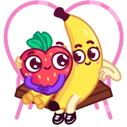 Telegram sticker 🤗 Sweety Strawberry