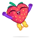 Video sticker 😄 Sweety Strawberry