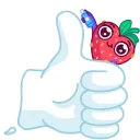 Video sticker 👍 Sweety Strawberry
