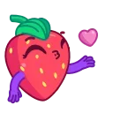 Video sticker 😘 Sweety Strawberry