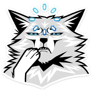 Telegram sticker 🐺 Волчара • @TgSticker