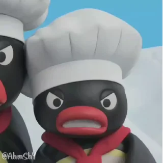 Video sticker ☁️ - ᗷY @ahMshY 𓉮 . Pingu