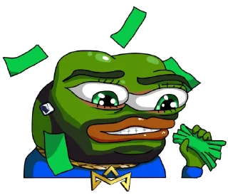 Telegram sticker 💰 RoyalFrens