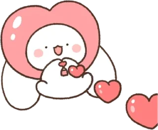 Video sticker 💬 망상토끼! 망붕이와 아붕이 By @KakaoEmoticon