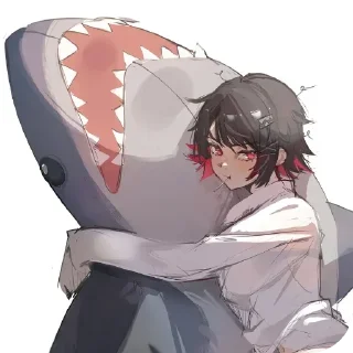 Telegram sticker 🦈 Ellen Joe