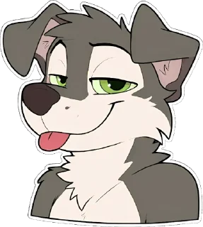 Video sticker 👅 Wolfhounds by Makefox