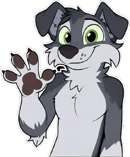 Video sticker 👋 Wolfhounds by Makefox