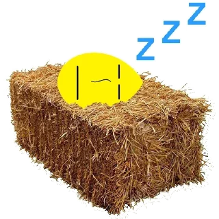 Telegram sticker 😴 Egg @stickersb2b