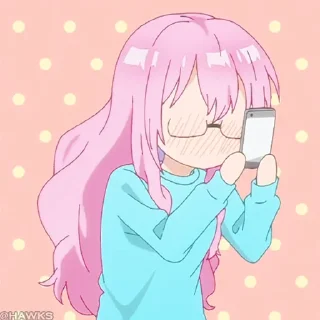 Telegram stiker 💖 💖 Micchon Shikimori (@TodorokiShouto)