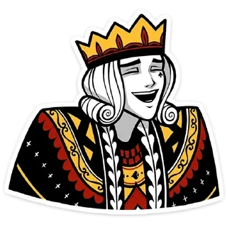 Sticker 😂 Король Пик
