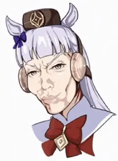 Telegram sticker 😊 Uma Musume Meme