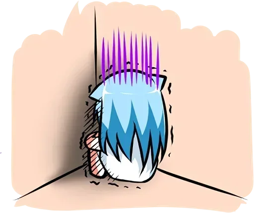 Telegram sticker 😓 cute