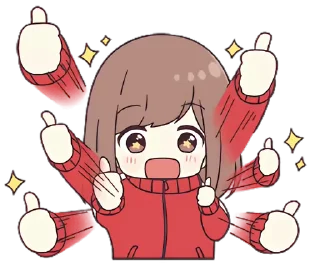 Video sticker 👍 Jersey Chan Pt.3 @jp_stickers