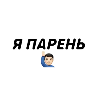 Sticker 🙋‍♂️ анончик