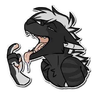 Telegram sticker 🍆 King Seff