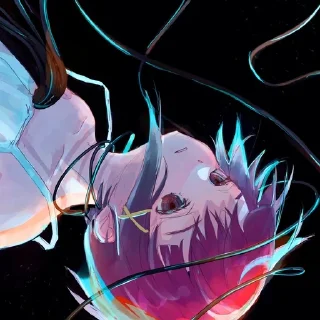 Telegram sticker 🌟 ⌜ Lain 🤎🌐 ⌟  ᨒ @KurumiFan ⛩️