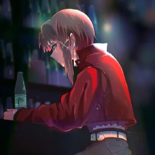 Telegram sticker 🤎 ⌜ Lain 🤎🌐 ⌟  ᨒ @KurumiFan ⛩️