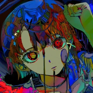 Sticker 🤎 ⌜ Lain 🤎🌐 ⌟  ᨒ @KurumiFan ⛩️