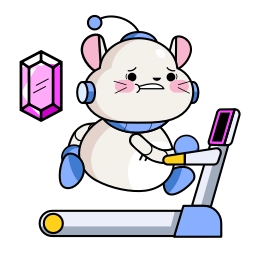 Sticker 🏃‍♂ Wumpus @TgEmojis
