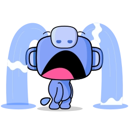 Sticker 😭 Wumpus @TgEmojis