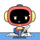 Video sticker 🍽 Wumpus @TgEmojis