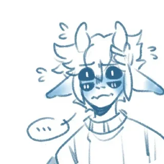 Telegram sticker 😨 Миша повелитель грибов｡⁠*ﾟ⁠+ :: @fStikBot