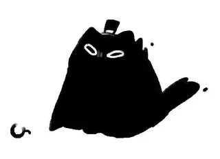 Video sticker ⭐ 克莱恩礼帽猫 @furrystickercn