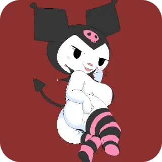 Video sticker 🐱 Куроми1