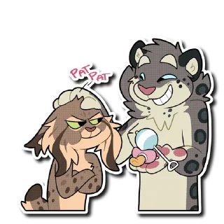 Video sticker 🚼 Snow Leopard (round 3!)