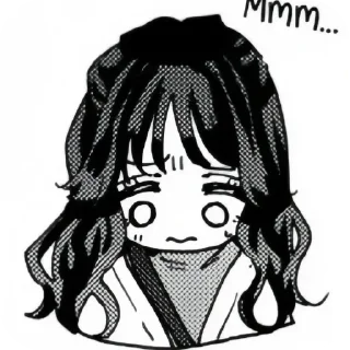 Telegram sticker 🤍 Waguri kaoruko 🎀 :: @fStikBot