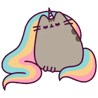 Video sticker 🦄 Pusheen @xkysluv
