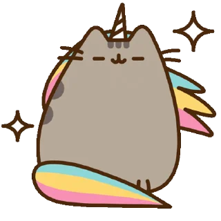 Video sticker 🦄 Pusheen @xkysluv