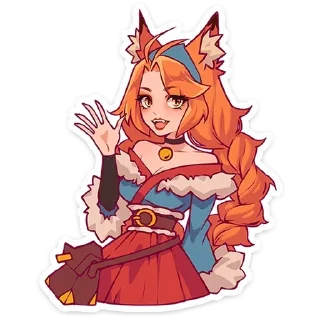 Video sticker 👋 Патрикеевна без надписей  @stickers_vk